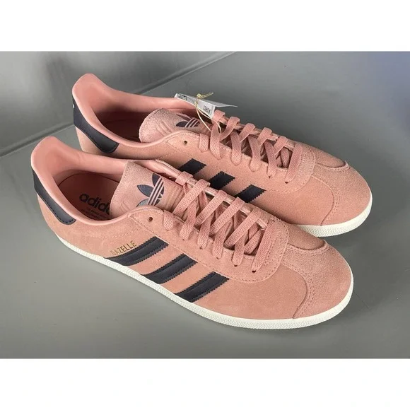 adidas gazelle silver green womens adidas Gazelle Shoes - Men's - Semi Pink Spark / Lucid Blue / Gum